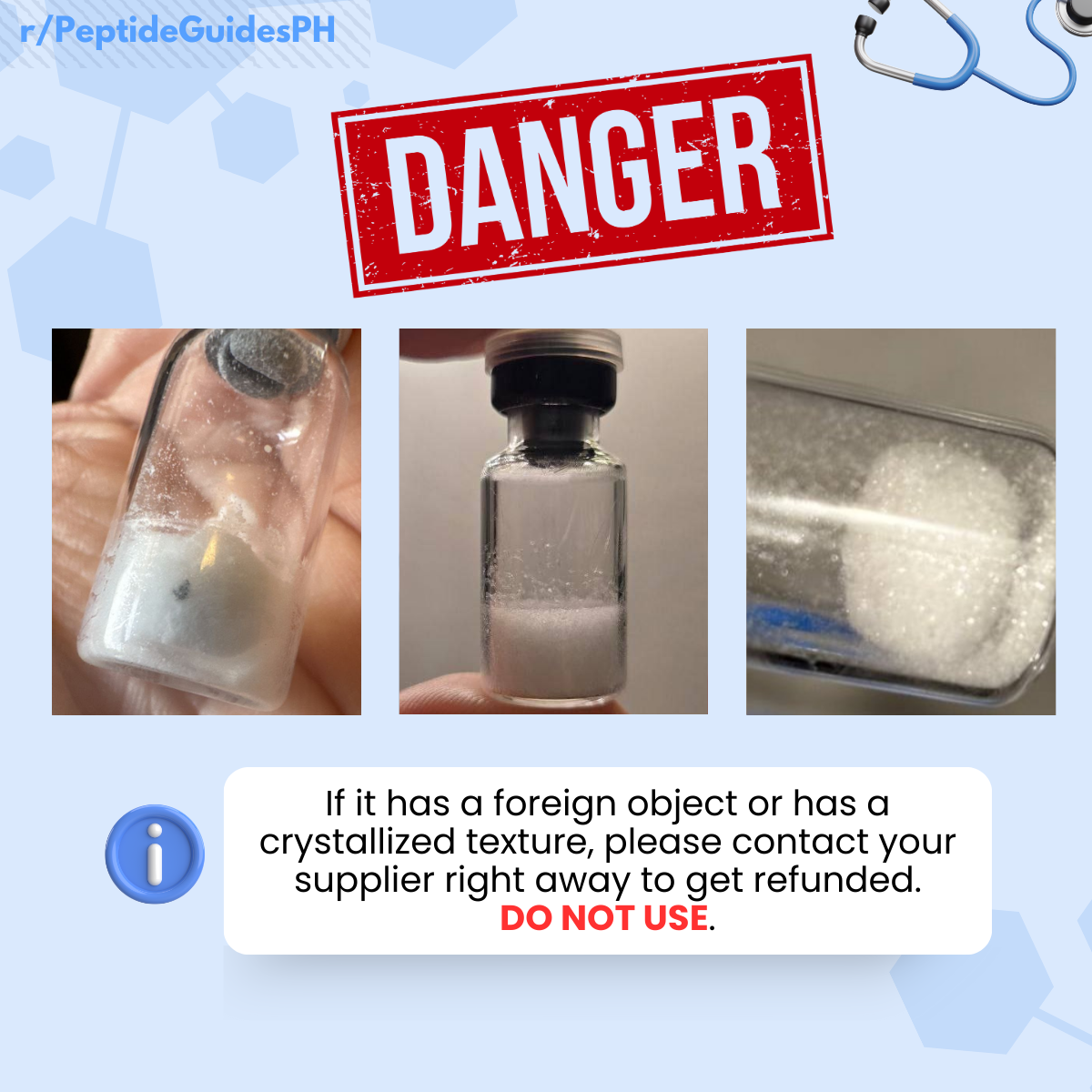 Lyophilized peptide example 6